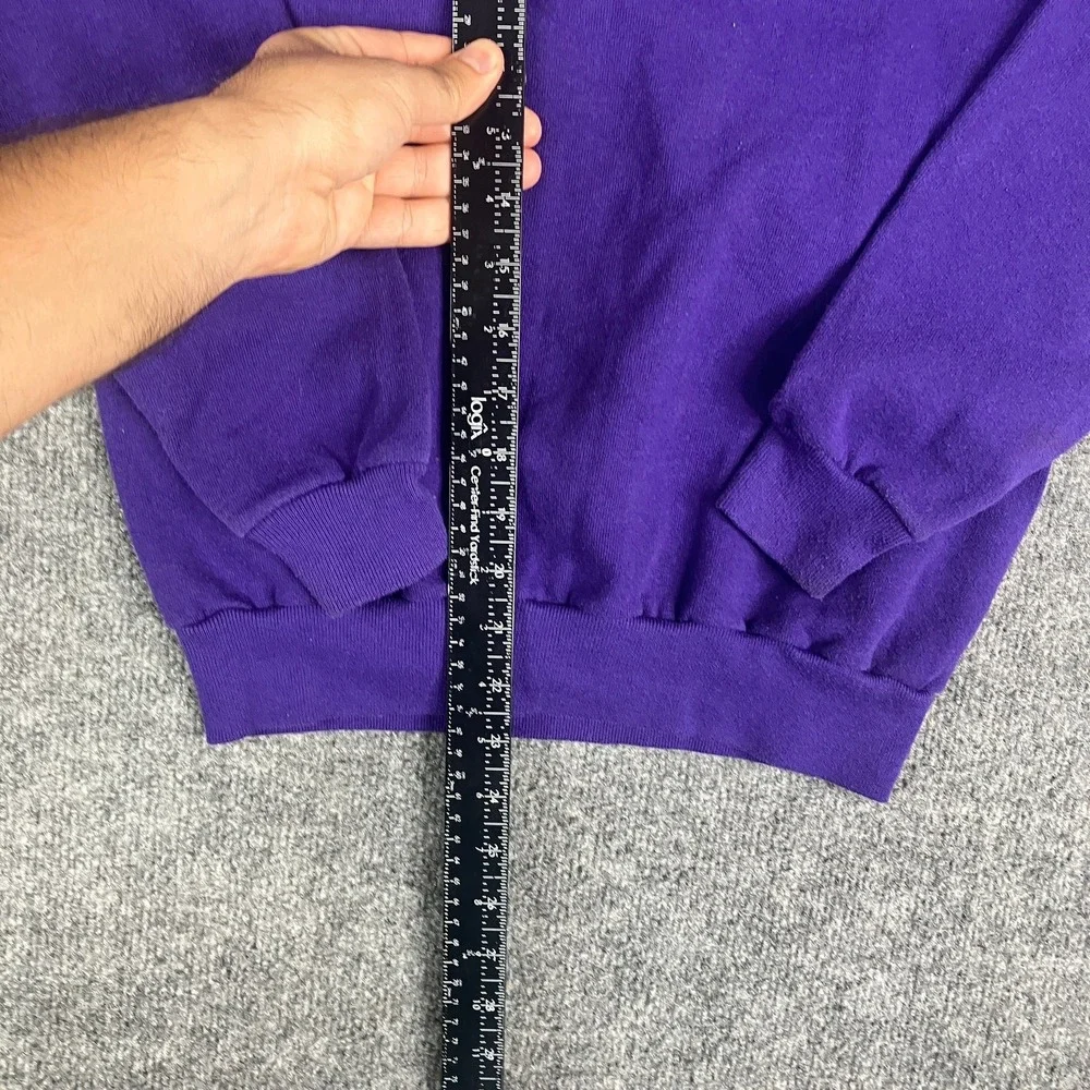 Jerzees Sweatshirt‎ Youth Size XL Purple Crewneck Pullover Fleece Basic